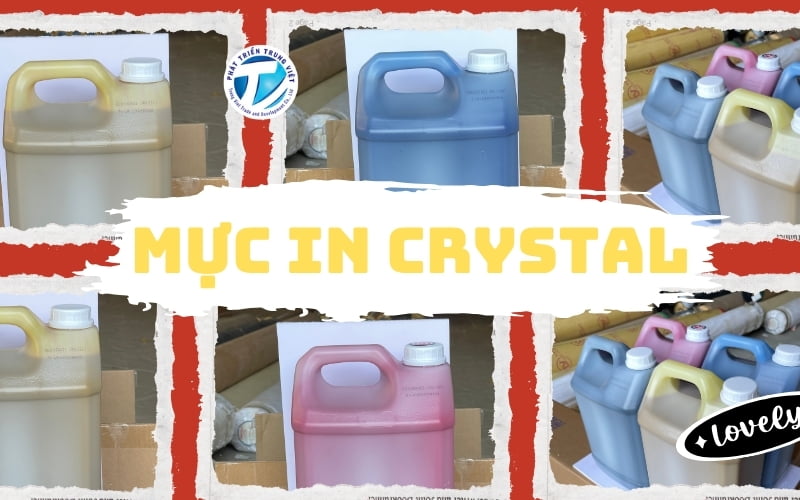 Báo Giá Và Đánh Giá Thực Tế Sản Phẩm Mực In Crystal